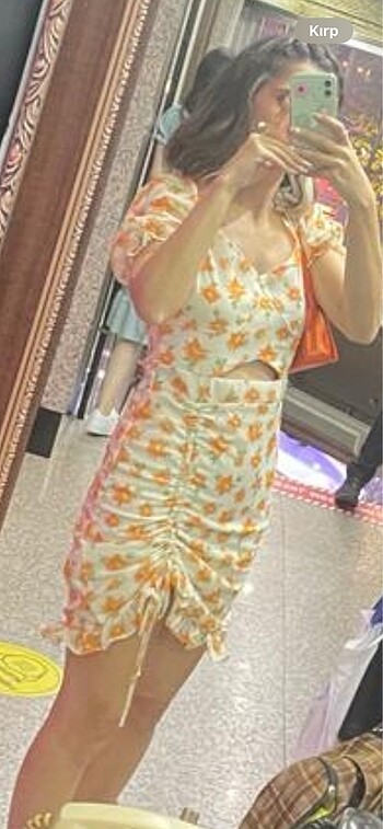 Kadın çiçekli elbise - Görsel 5