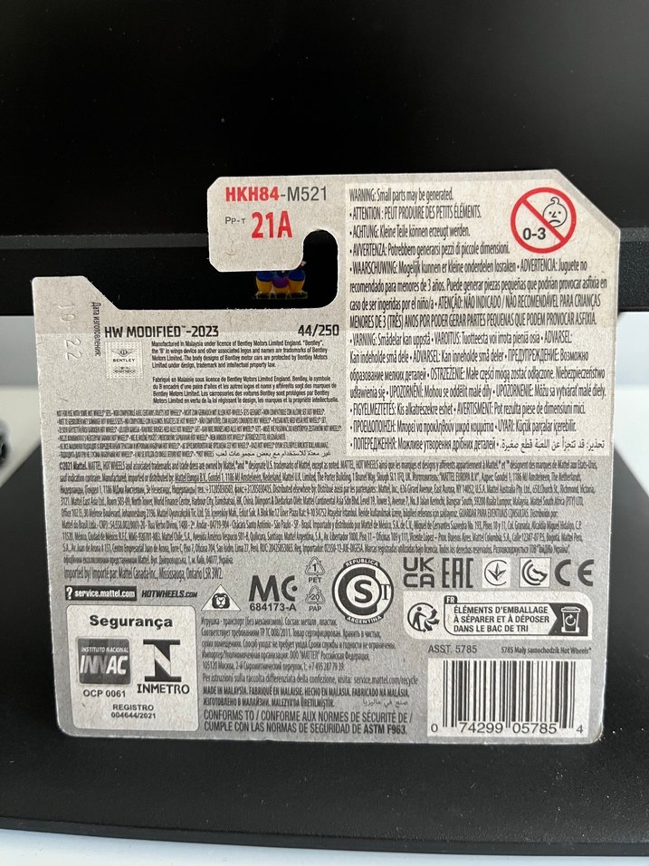 Hotwheels 2018 Bentley Continental Gt3 - Görsel 2
