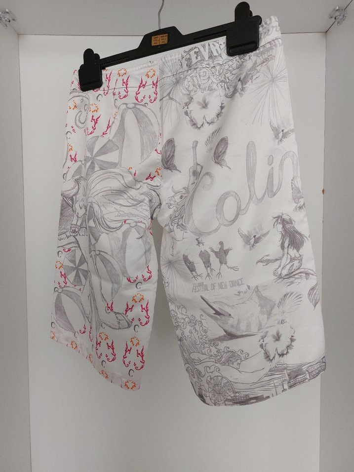 Desenli deniz Şortu - Görsel 4