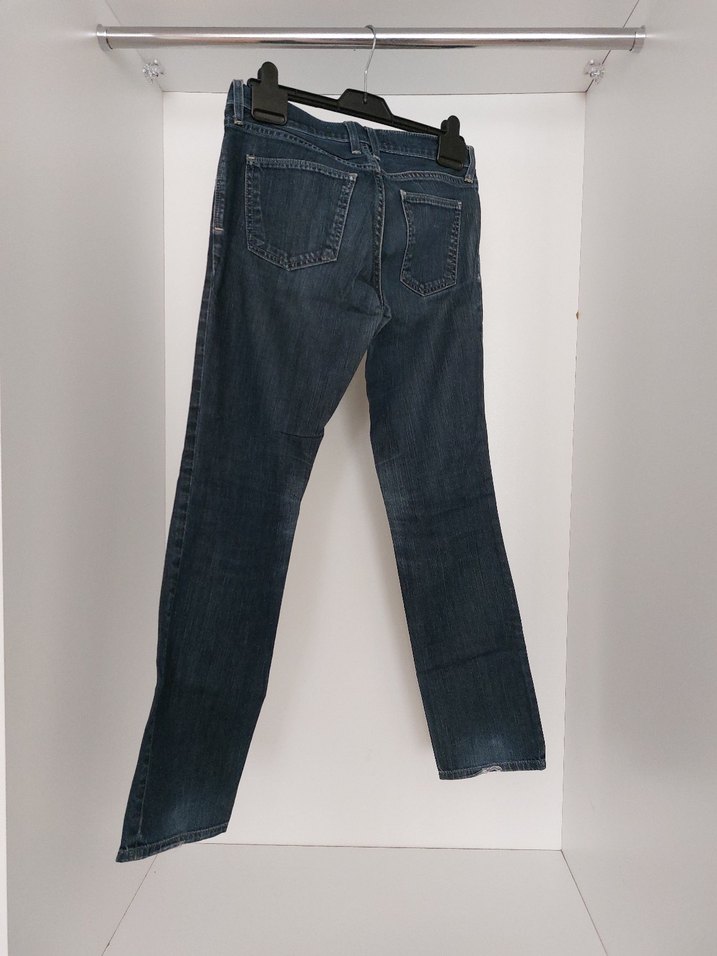 Kadın Mavi Denim Regular Fit Jean Pantolon - Görsel 2
