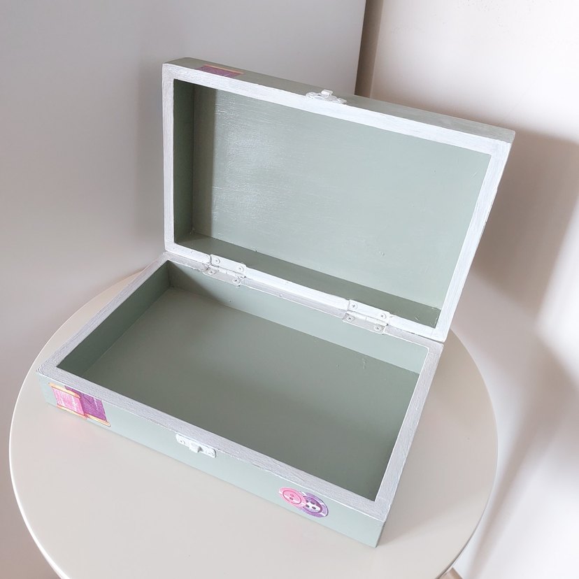 el yapımı ahşap kutu - Görsel 3