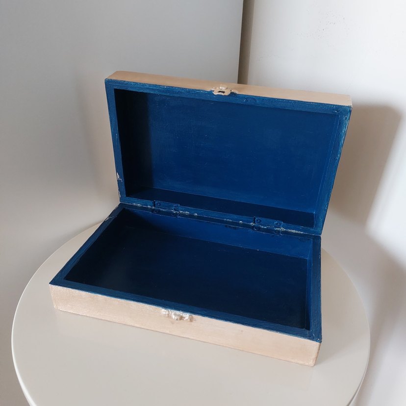 el yapımı ahşap kutu - Görsel 3