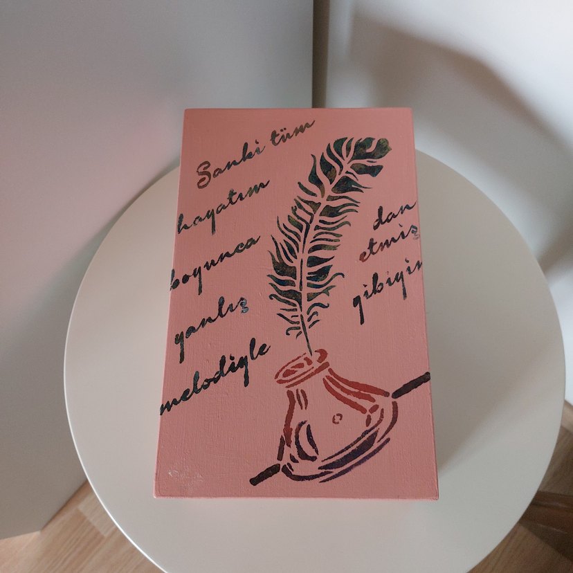 el yapımı ahşap kutu - Görsel 2