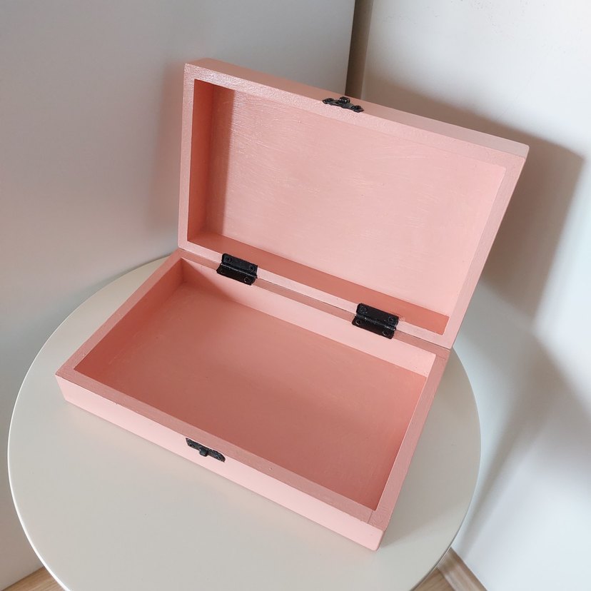 el yapımı ahşap kutu - Görsel 3