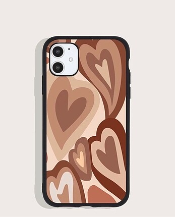 Kahverengi Kalpli Telefon Kılıfı 7/8 plus