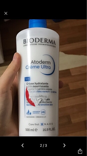 Bioderma Bioderma Atoderm Nemlendirici