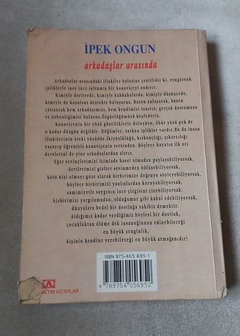 İpek Ongun - Arkadaşlar Arasında 4. Basım - Görsel 3