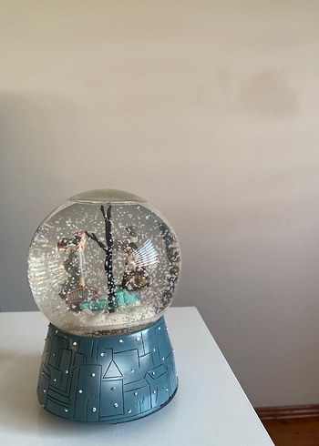 Renkli Mavi Kar Küresi Biblosu - Görsel 4