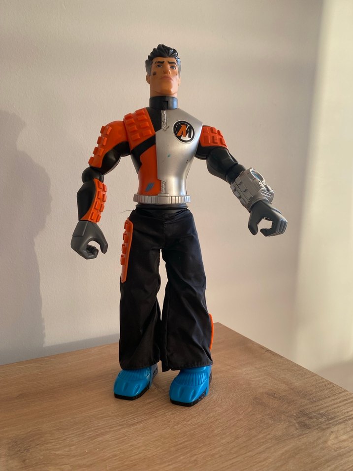 Action man figürler ve scooter - Görsel 3