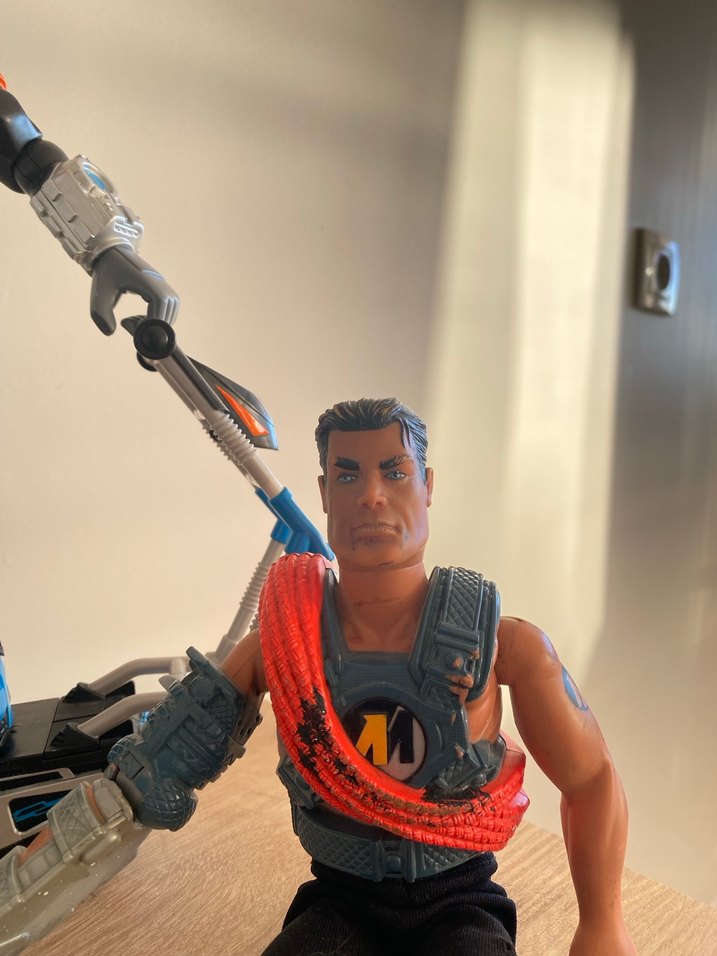 Action man figürler ve scooter - Görsel 5