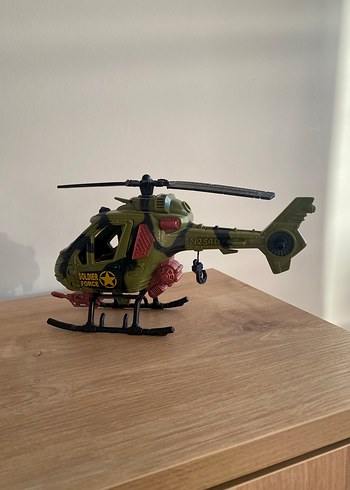 Oyuncak helikopter ve asker - Görsel 4