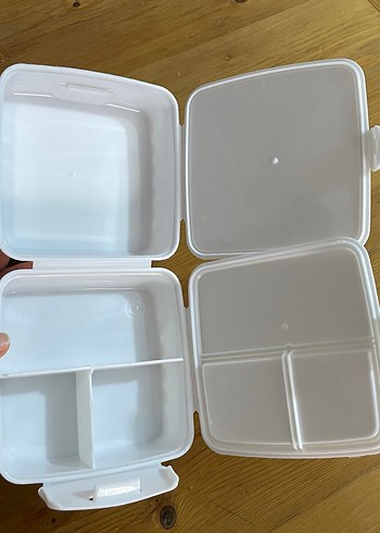2 adet Beyaz ve Mavi Çocuk Beslenme Kutuları - Görsel 3