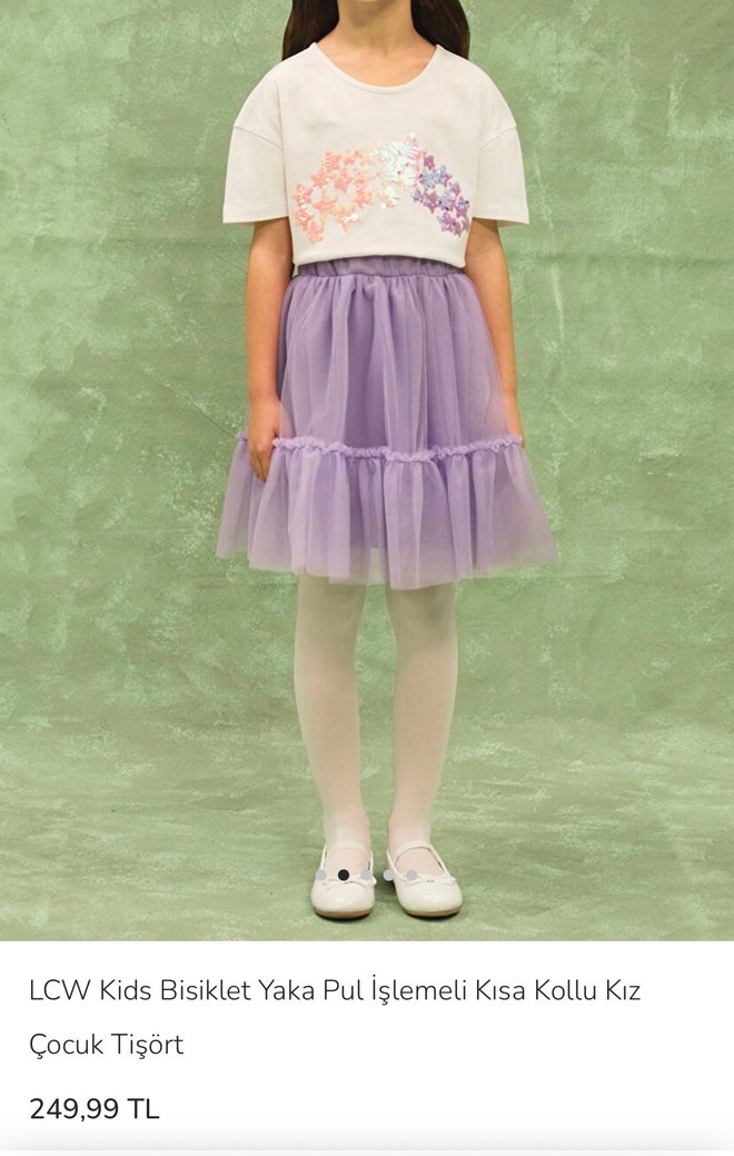 Tütü etekli alt üst takım - Görsel 4