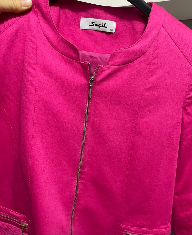 Seçil fuşya ceket - Görsel 3