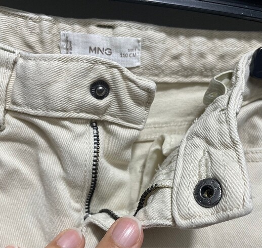 5 Yaş Beden camel Renk Mango pantolon