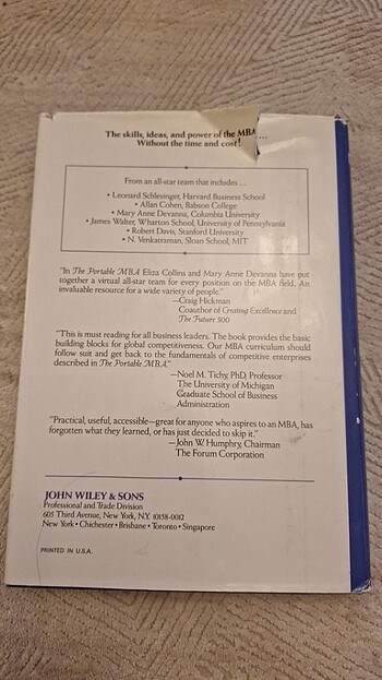 İngilizce MBA kitabı
