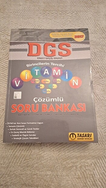 Dgs sınav kitabı