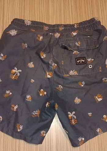 Düğmeli Batik Desenli Erkek Mini Şort - Görsel 3