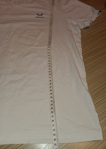 Fred Perry Beyaz Nakışlı Erkek Tişört - Görsel 7