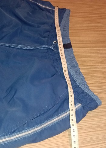 LCW Mavi Erkek Deniz Şortu Midi Boy - Görsel 4