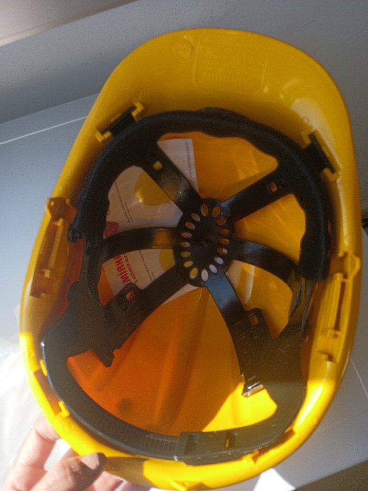 Sarı Plastik Baret - Görsel 4