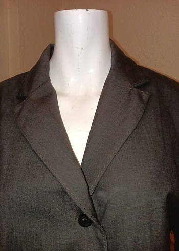 MANGO Kadın Klasik Kesim Blazer Ceket - Görsel 8