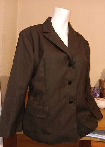 MANGO Kadın Klasik Kesim Blazer Ceket - Görsel 3