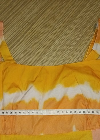 LCW Bağlama Desenli Midi Elbise - Görsel 4