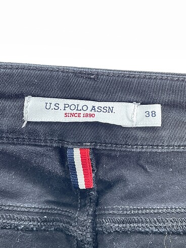38 Beden siyah Renk U.S Polo Assn. Jean / Kot %70 İndirimli.