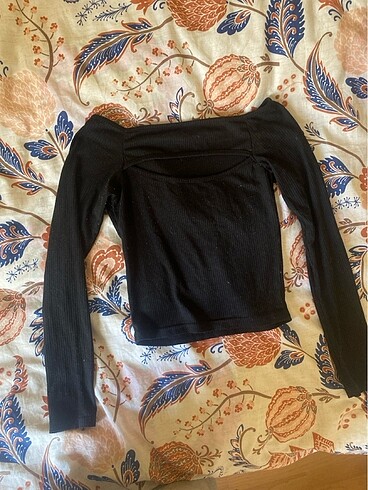 Dekolteli crop bluz