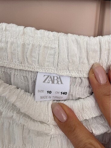 10 Yaş Beden Zara Yazlık Pantolon