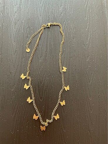 Gold Çelik Kolye