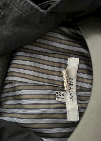 Düğmeli Siyah Midi Kadın Trençkot - Görsel 4