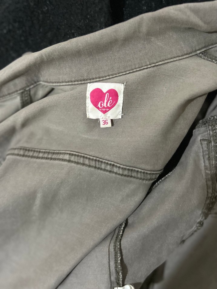 Kadın Düğmeli Denim Ceket - Görsel 4