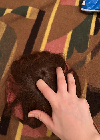 Gerçek saçtan kahkül - Görsel 5