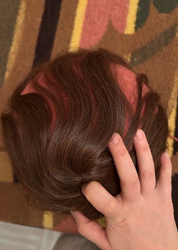 Gerçek saçtan kahkül - Görsel 4