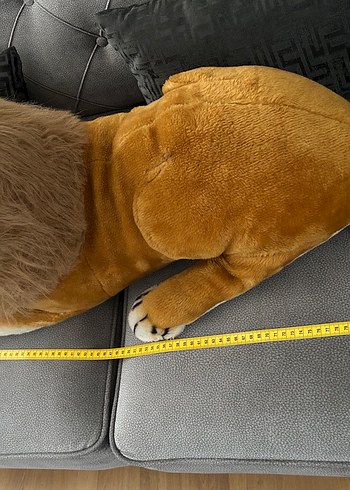 Kahverengi Peluş Aslan Oyuncak - Görsel 2