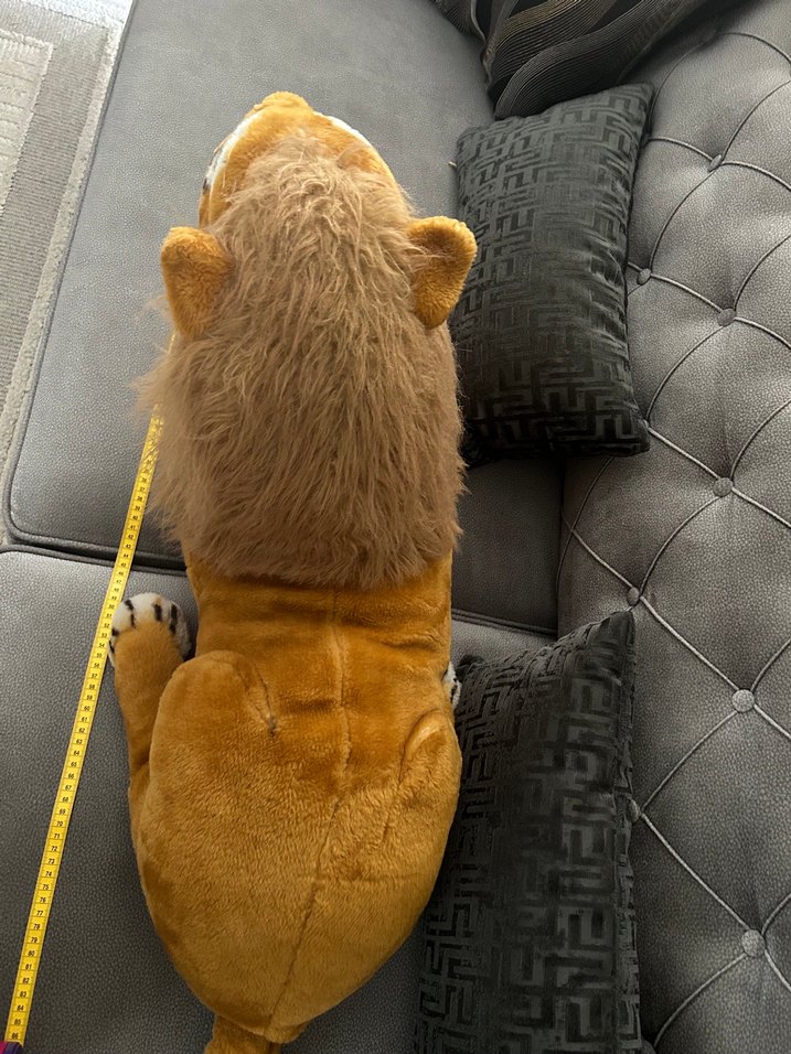 Kahverengi Peluş Aslan Oyuncak - Görsel 5