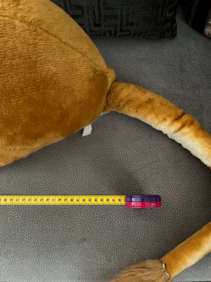 Kahverengi Peluş Aslan Oyuncak - Görsel 3