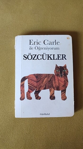 Eric carle ile öğreniyorum sözcükler kitabi