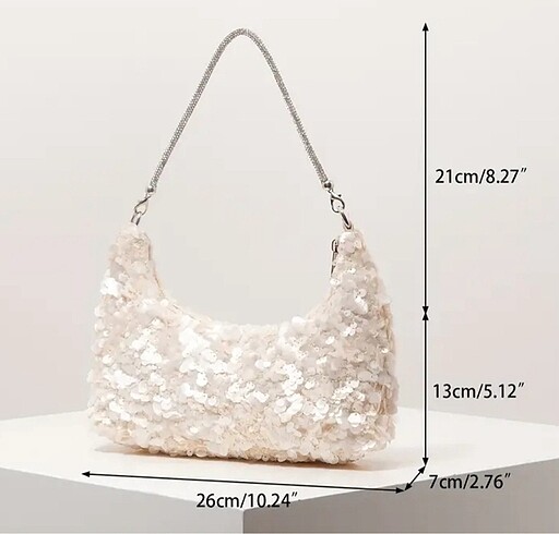 Sheinside pullu çanta