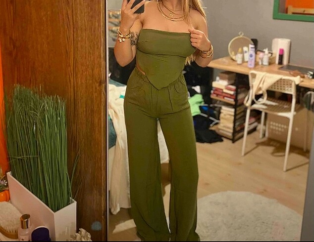 Bluz pantalon takım