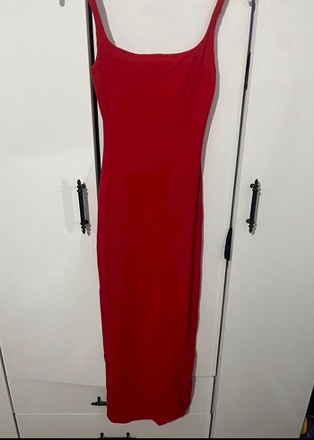 Bershka Bershka kırmızı elbise