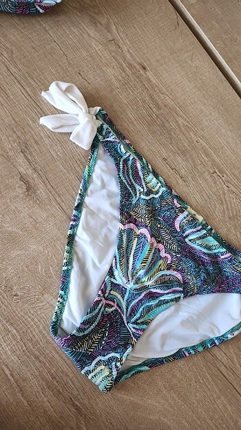 38 Beden çeşitli Renk Çok Renkli Mavi Bikini Takımı