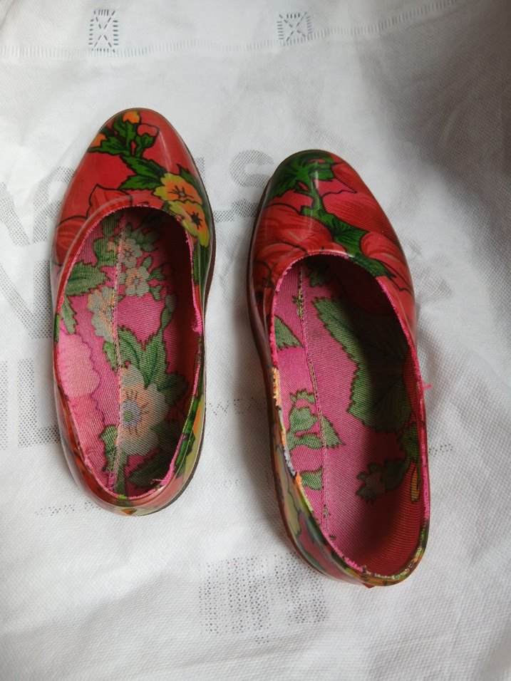 Pembe Çiçek Desenli çocuk yemeni - Görsel 2