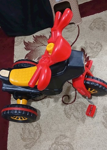 Sarı Renkli Çocuk Üç Tekerlekli Bisiklet - Görsel 2