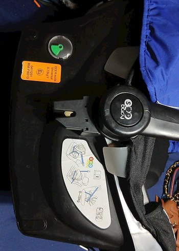 Koyu Mavi Bebek Oto Koltuğu - Görsel 8