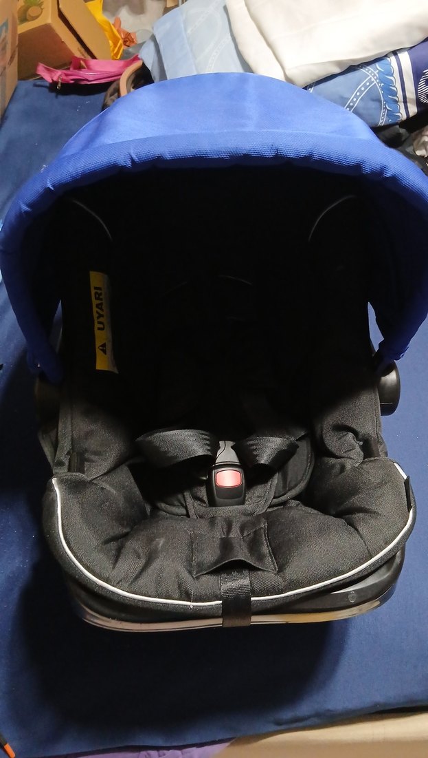 Koyu Mavi Bebek Oto Koltuğu - Görsel 3