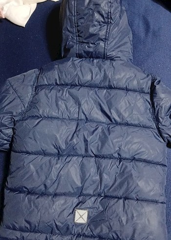 Lacivert Erkek Çocuk Fermuarlı Mont - Görsel 3