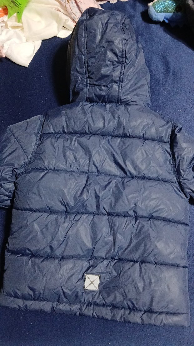 Lacivert Erkek Çocuk Fermuarlı Mont - Görsel 3